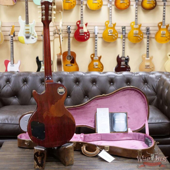 Gibson Custom Shop M2M Hand Selected 1958 Les Paul Standard ‘58 Reissue R8 Heavy Aged Cherry Sunburst (First Standard Color) 8.20 LBS - Image 9