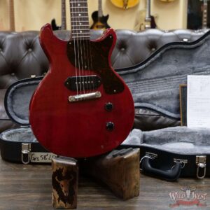 Gibson Custom Shop 1958 Les Paul Junior Double Cut Reissue VOS Cherry Red - Image 8