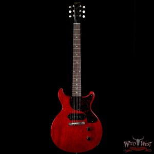 Gibson Custom Shop 1958 Les Paul Junior Double Cut Reissue VOS Cherry Red - Image 3