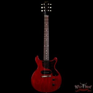 Gibson Custom Shop 1958 Les Paul Junior Double Cut Reissue VOS Cherry Red - Image 3