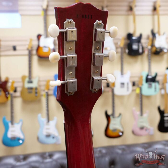 Gibson Custom Shop 1958 Les Paul Junior Double Cut Reissue VOS Cherry Red - Image 10