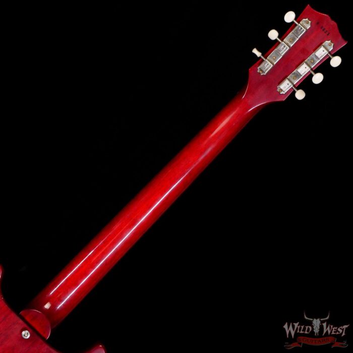 Gibson Custom Shop 1958 Les Paul Junior Double Cut Reissue VOS Cherry Red - Image 5