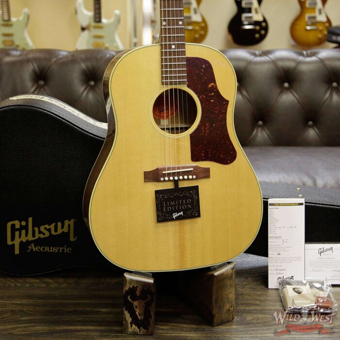 Gibson Custom Shop 1960’s J-50 VOS Electric-Acoustic Guitar Natural (J-45) - Image 12