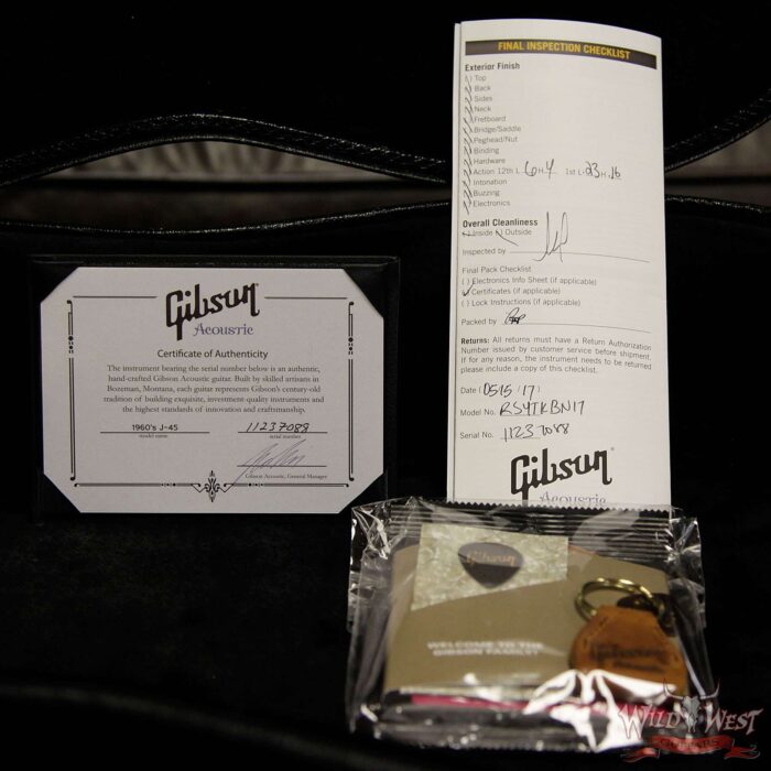 Gibson Custom Shop 1960`s J-45 Vintage Sunburst - Image 13
