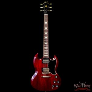 Gibson Custom Shop 1961 Les Paul SG Standard Reissue Stop Bar VOS Cherry Red - Image 3
