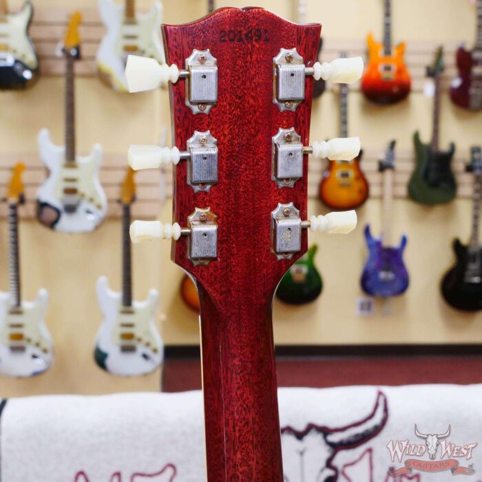 Gibson Custom Shop 1961 Les Paul SG Standard Reissue Stop Bar VOS Cherry Red - Image 10