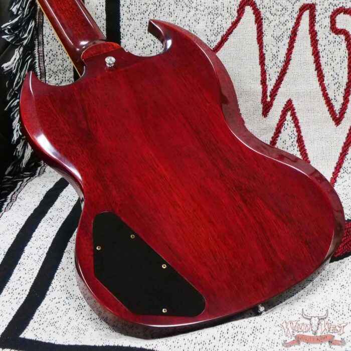 Gibson Custom Shop 1961 Les Paul SG Standard Reissue Stop Bar VOS Cherry Red - Image 11