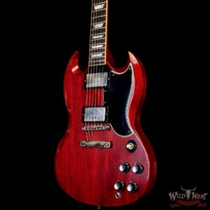 Gibson Custom Shop 1961 Les Paul SG Standard Reissue Stop Bar VOS Cherry Red 6.35 LBS - Image 2