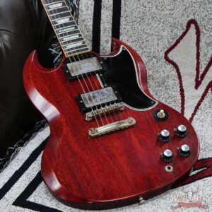 Gibson Custom Shop 1961 Les Paul SG Standard Reissue Stop Bar VOS Cherry Red 6.35 LBS - Image 8