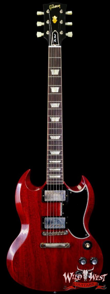 Gibson Custom Shop 1961 Les Paul SG Standard Reissue Stop Bar VOS Cherry Red 6.35 LBS