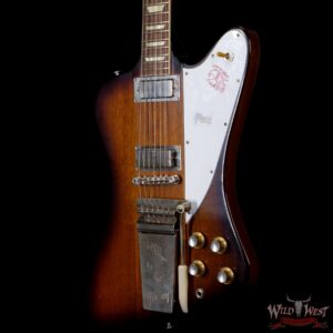 Gibson Custom Shop 1963 Firebird V Indian Rosewood Fingerboard VOS Vintage Sunburst - Image 2