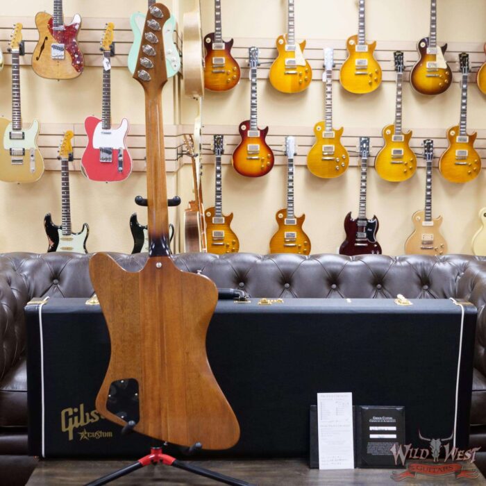 Gibson Custom Shop 1963 Firebird V Indian Rosewood Fingerboard VOS Vintage Sunburst - Image 9