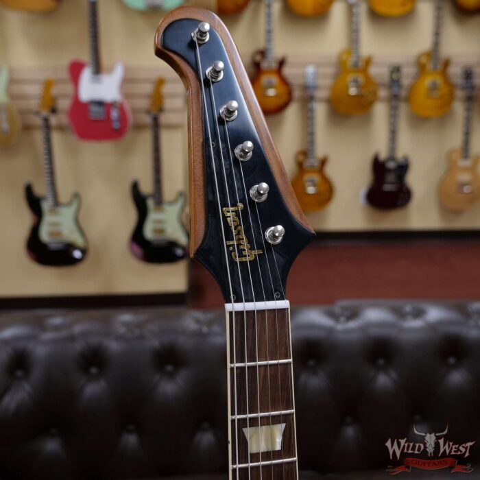 Gibson Custom Shop 1963 Firebird V Indian Rosewood Fingerboard VOS Vintage Sunburst - Image 7