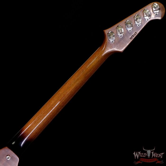 Gibson Custom Shop 1963 Firebird V Indian Rosewood Fingerboard VOS Vintage Sunburst - Image 5