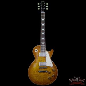 2014 Gibson Custom Shop R9 `59 Les Paul VOS Historic 1959 Reissue Honey Lemon - Image 4