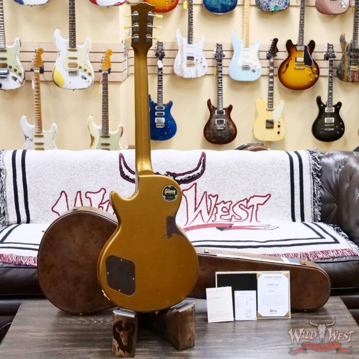 Gibson Custom Shop M2M 1955 Les Paul P90/Humbucker Rosewood Fingerboard w/ Bigsby Murphy Lab Heavy Aged Double Gold 9.20 - Image 10