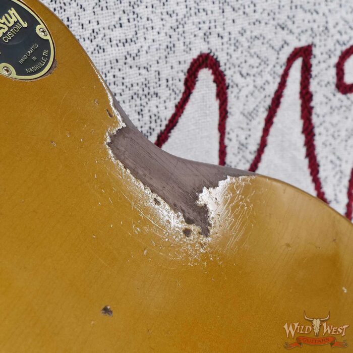 Gibson Custom Shop M2M 1955 Les Paul P90/Humbucker Rosewood Fingerboard w/ Bigsby Murphy Lab Heavy Aged Double Gold 9.20 - Image 13