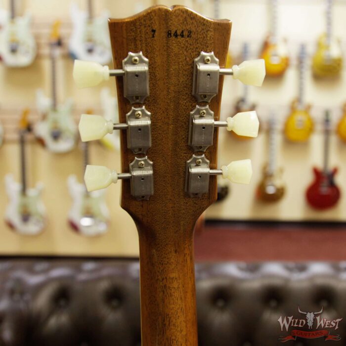 Gibson Custom Shop Historic 57 Les Paul Standard VOS Brazilian Rosewood Fingerboard Goldtop 8.90 LBS - Image 7