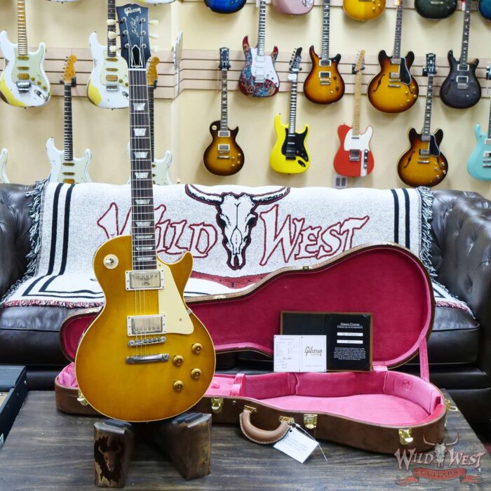 Gibson Custom Shop 1958 Les Paul Standard Reissue Lemon Burst - Image 6