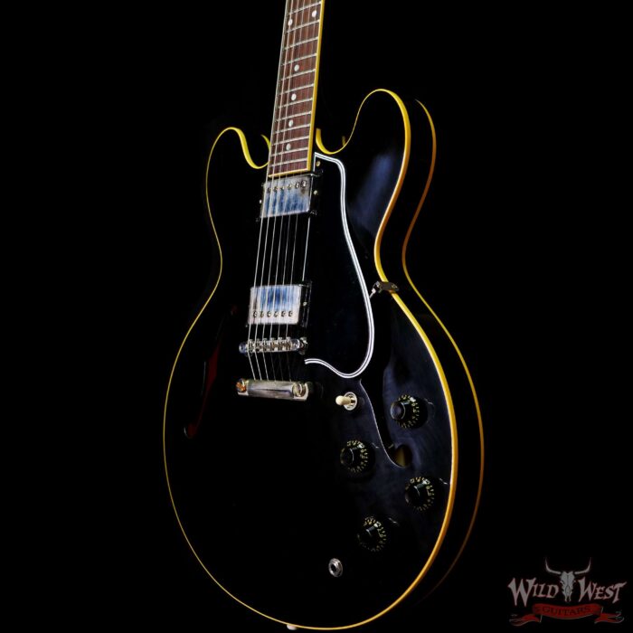 Gibson Custom Shop 1959 ES-335 Reissue VOS Ebony - Image 2