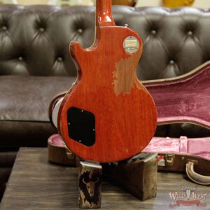 Gibson Custom Shop Historic 1959 Les Paul Heavy Aged Hand Selected Killer Top Brazilian Rosewood Board Vintage Cherry 8.10 Pounds - Image 16
