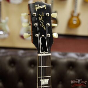 Gibson Custom Shop Historic 1959 Les Paul Heavy Aged Hand Selected Killer Top Brazilian Rosewood Board Vintage Cherry 8.10 Pounds - Image 7