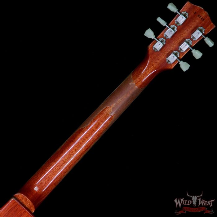 Gibson Custom Shop Historic 1959 Les Paul Heavy Aged Hand Selected Killer Top Brazilian Rosewood Board Vintage Cherry 8.10 Pounds - Image 10