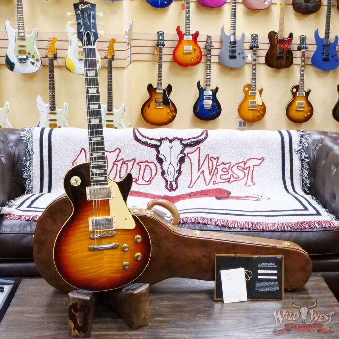 Gibson Custom Shop 1960 Les Paul Standard Reissue VOS Bourbon Burst 8.50 LBS - Image 6