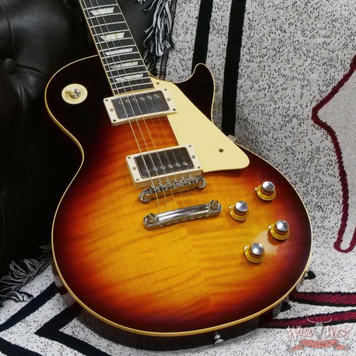 Gibson Custom Shop 1960 Les Paul Standard Reissue VOS Bourbon Burst 8.50 LBS - Image 8