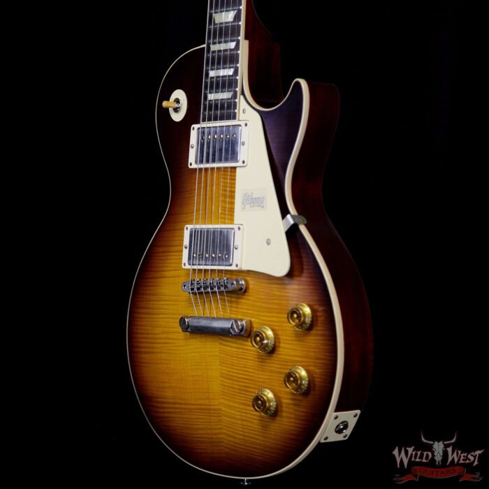 Gibson Custom Shop 60th Anniversary 1959 Les Paul Standard VOS Bolivian Rosewood Fretboard Kindred Burst 8.65 lbs - Image 2