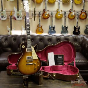 Gibson Custom Shop 60th Anniversary 1959 Les Paul Standard VOS Bolivian Rosewood Fretboard Kindred Burst 8.65 lbs - Image 11