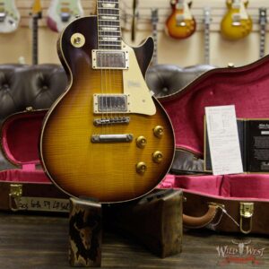 Gibson Custom Shop 60th Anniversary 1959 Les Paul Standard VOS Bolivian Rosewood Fretboard Kindred Burst 8.65 lbs - Image 12