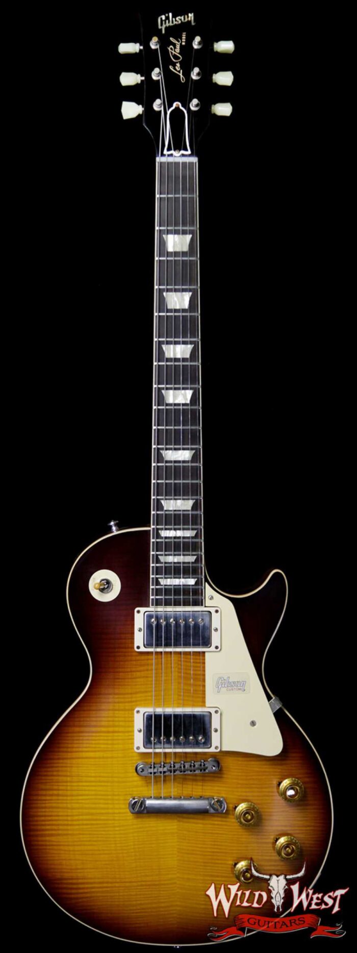 Gibson Custom Shop 60th Anniversary 1959 Les Paul Standard VOS Bolivian Rosewood Fretboard Kindred Burst 8.65 lbs - Image 1