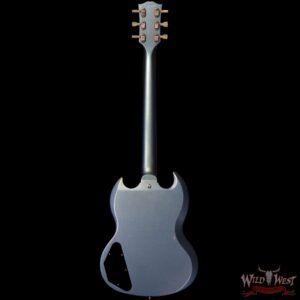 Gibson Custom Shop M2M ‘61 1961 SG Standard Reissue Stop Bar Aged Pelham Blue - Image 4