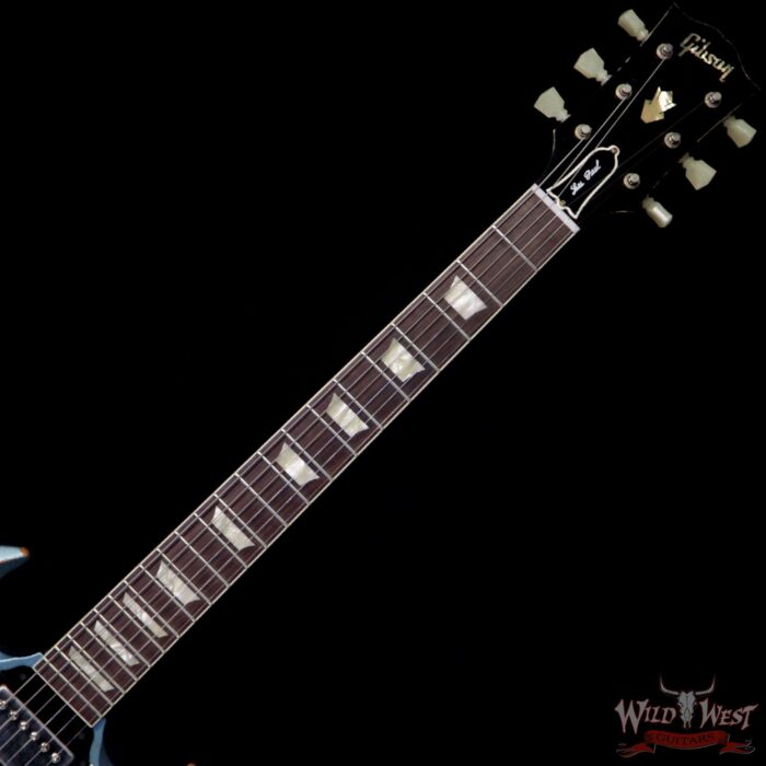 Gibson Custom Shop M2M ‘61 1961 SG Standard Reissue Stop Bar Aged Pelham Blue - Image 5