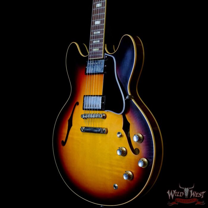 Gibson Custom Shop 1964 ES-335 Reissue Vintage Burst 7.65 LBS - Image 2
