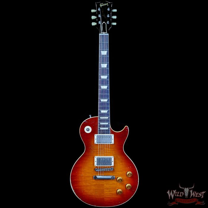 Gibson Custom Shop M2M 1958 Les Paul Standard ‘58 Reissue R8 Murphy Heavy Aged First Standard Color 7.95 LBS - Image 3