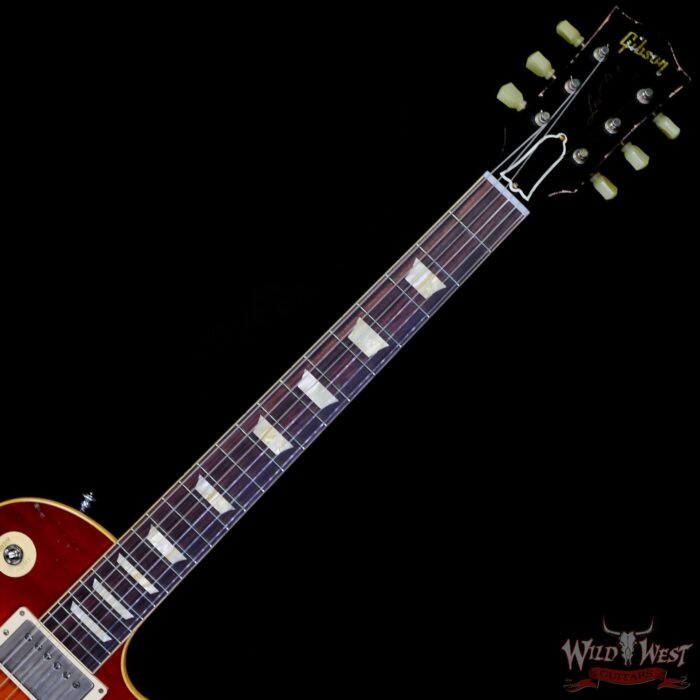 Gibson Custom Shop M2M 1958 Les Paul Standard ‘58 Reissue R8 Murphy Heavy Aged First Standard Color 7.95 LBS - Image 4