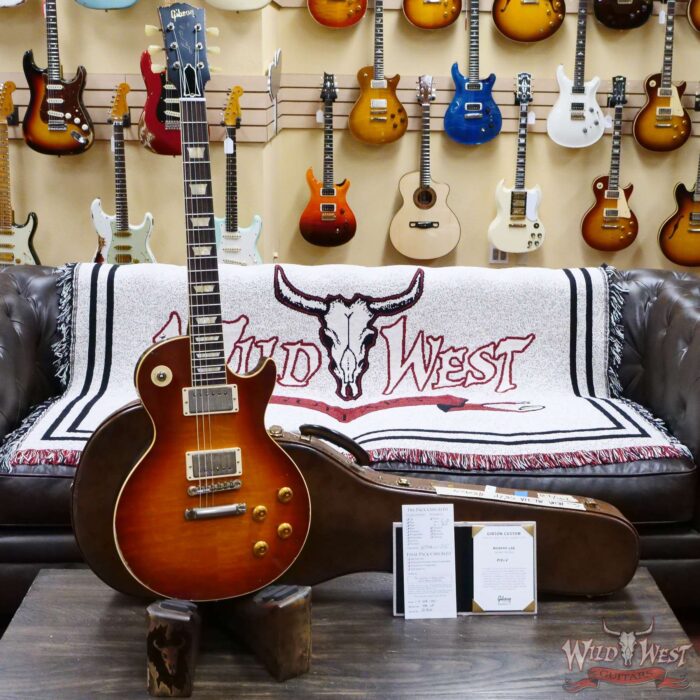 Gibson Custom Shop M2M 1958 Les Paul Standard ‘58 Reissue R8 Murphy Heavy Aged First Standard Color 7.95 LBS - Image 6