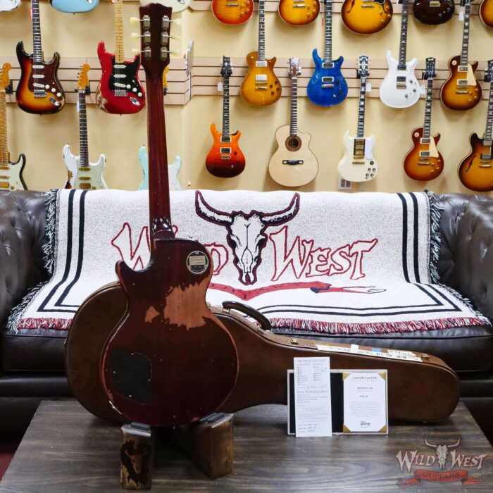 Gibson Custom Shop M2M 1958 Les Paul Standard ‘58 Reissue R8 Murphy Heavy Aged First Standard Color 7.95 LBS - Image 10
