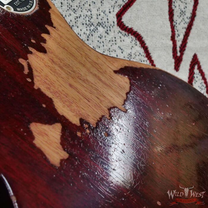 Gibson Custom Shop M2M 1958 Les Paul Standard ‘58 Reissue R8 Murphy Heavy Aged First Standard Color 7.95 LBS - Image 13