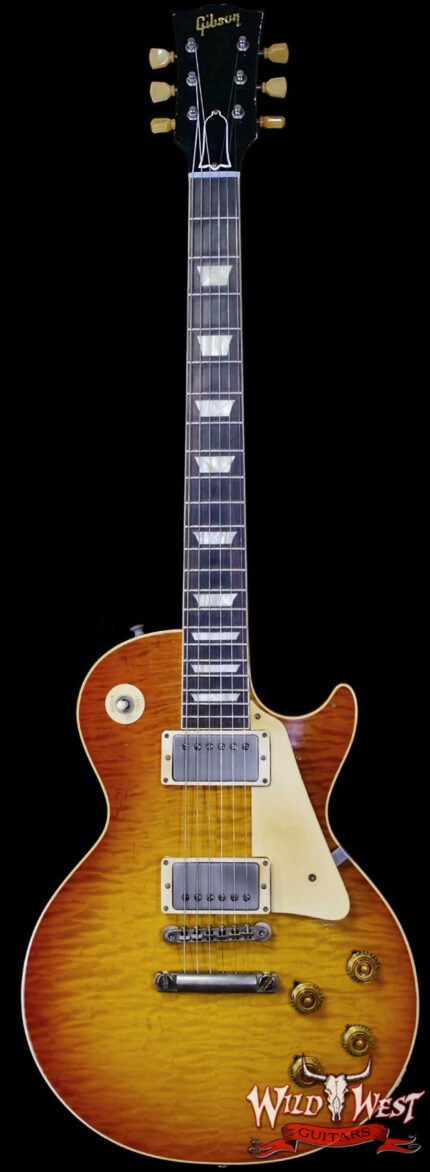 Gibson Custom Shop Limited Edition 1959 Les Paul Standard Reissue Brazilian Rosewood Murphy Lab Aged Tom’s Tea Burst 8.40 LBS