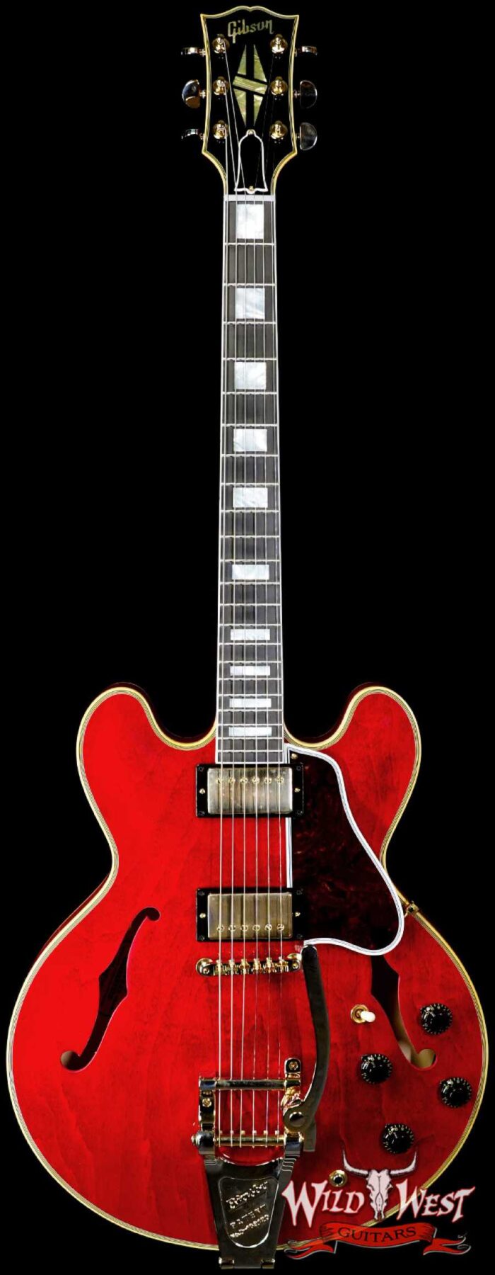 Gibson Custom Shop M2M 1959 ES-355 w/ Bigsby Murphy Lab Ultra Light Aged Sixties Cherry 8.75 LBS - Image 1