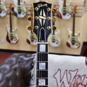 Gibson Custom Shop M2M 1959 ES-355 Reissue with Bigsby Murphy Lab Ultra Light Aged Heavy Antique White 8.80 LBS - Image 6