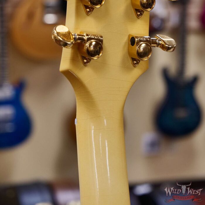 Gibson Custom Shop M2M 1959 ES-355 Reissue with Bigsby Murphy Lab Ultra Light Aged Heavy Antique White 8.80 LBS - Image 12
