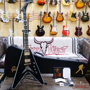 Gibson Custom Shop Limited Edition #46 Dave Mustaine Flying V EXP VOS Ebony - Image 5