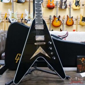 Gibson Custom Shop Limited Edition #46 Dave Mustaine Flying V EXP VOS Ebony - Image 7