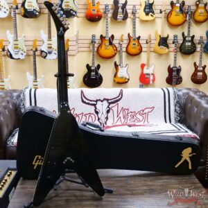 Gibson Custom Shop Limited Edition #46 Dave Mustaine Flying V EXP VOS Ebony - Image 8