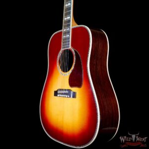 Gibson Custom Shop Hummingbird Deluxe Rosewood Burst Electric-Acoustic Guitar - Image 2