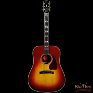 Gibson Custom Shop Hummingbird Deluxe Rosewood Burst Electric-Acoustic Guitar - Image 3